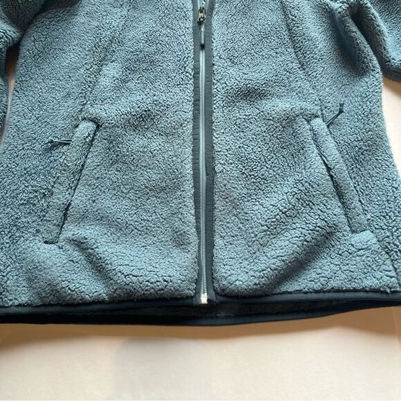 The North Face Women's Blue Fleece Jacket Full Zip Size Medium - Picture 5 of 10
